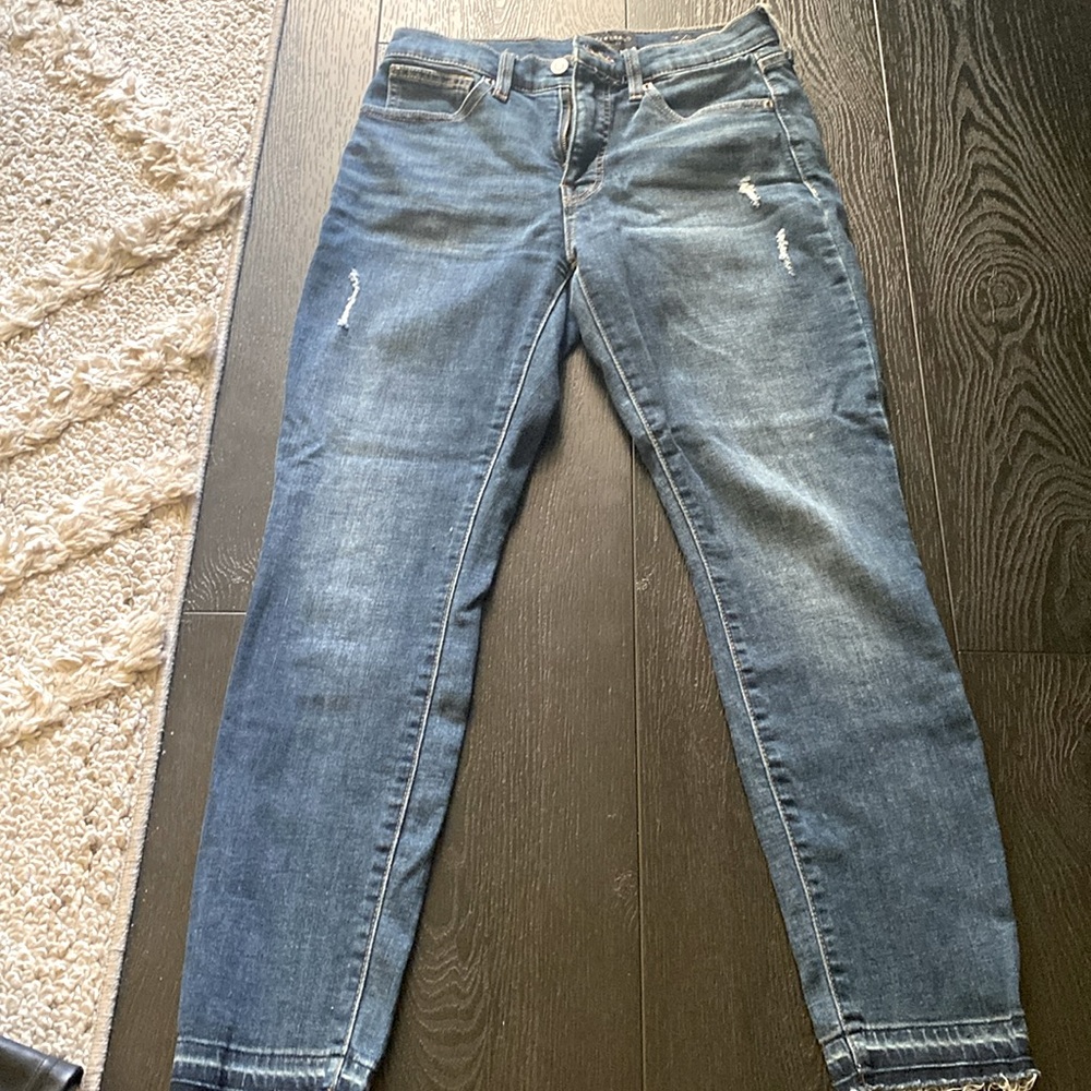 Bridgette skinny high rise ankle jeans